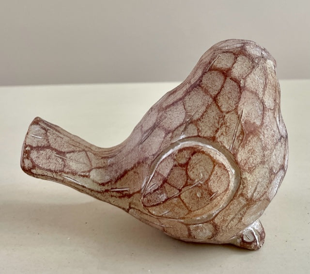 Carved-look Bird