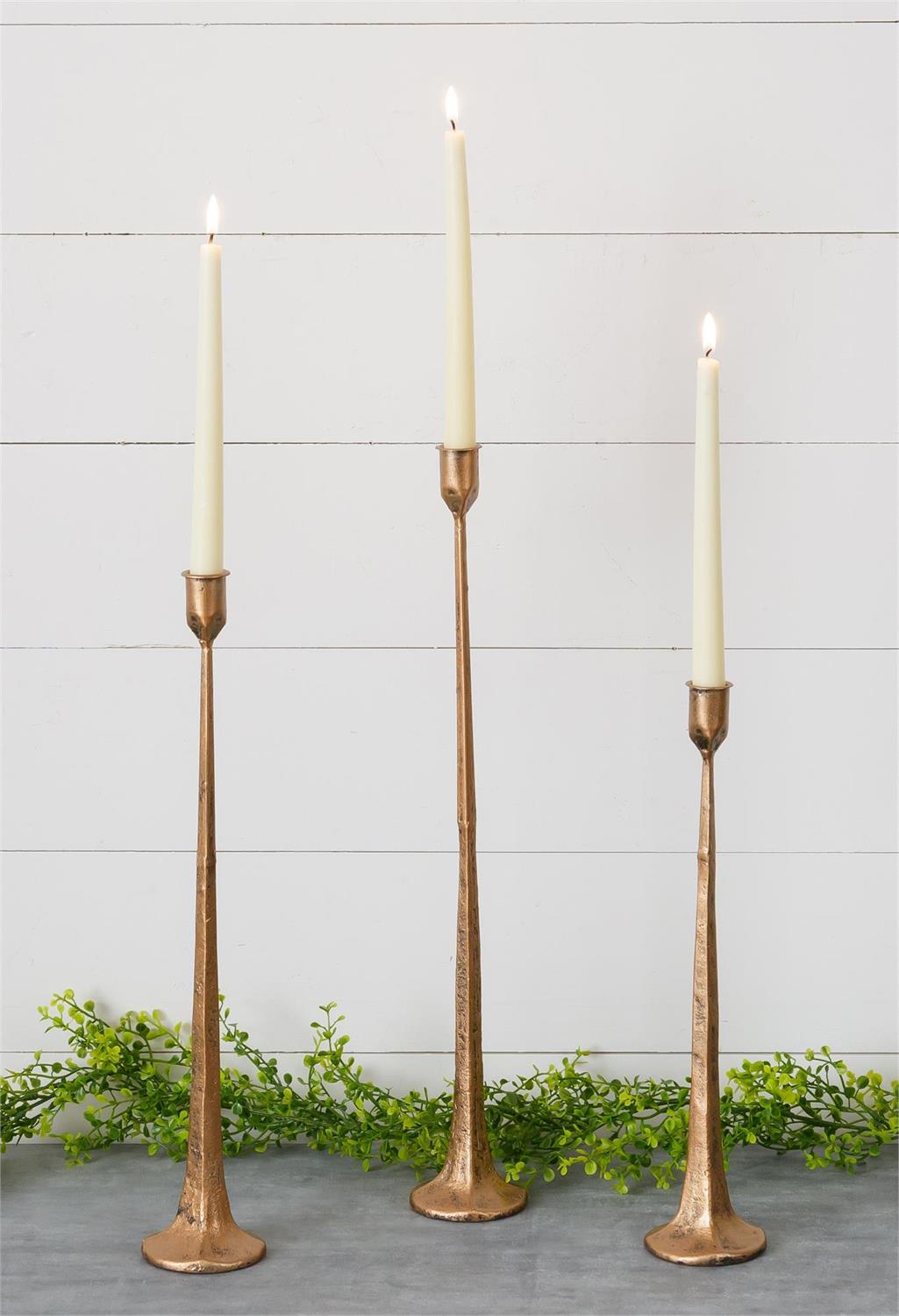 Metal Candle Holders-set of 3