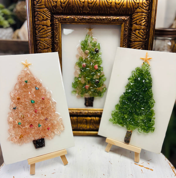 Resin and Crushed Glass Workshop