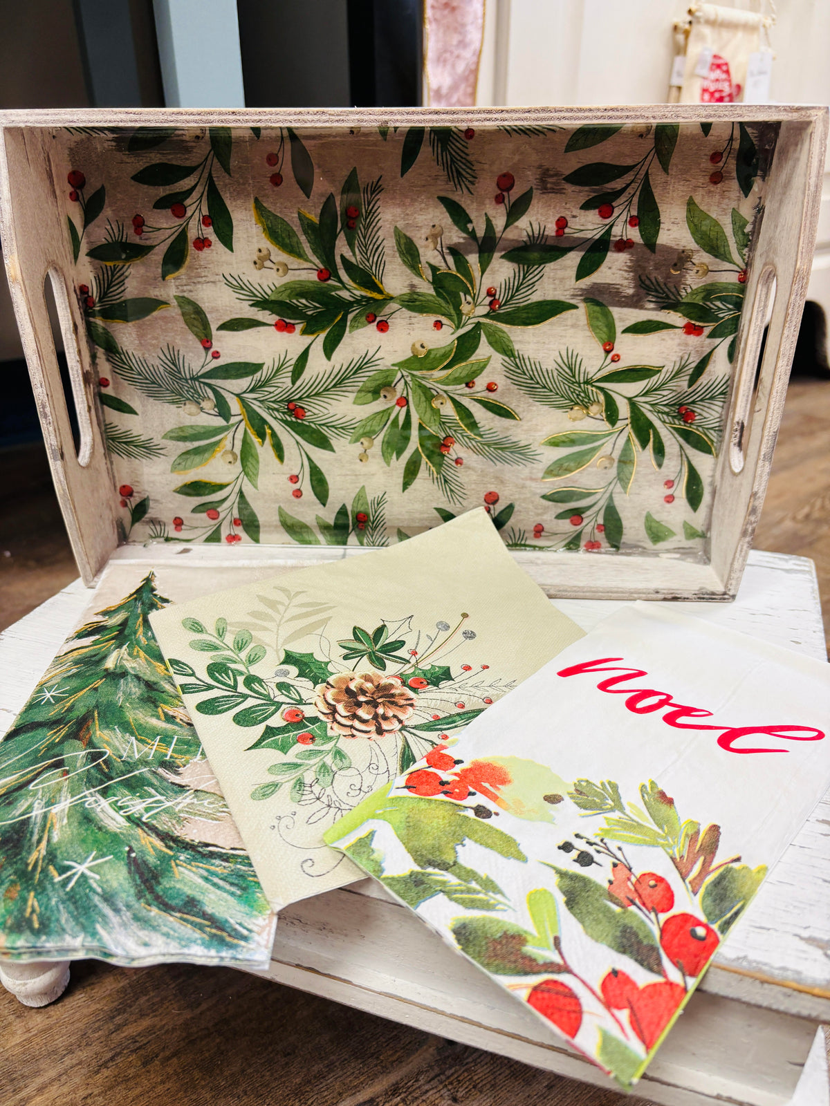 Decoupage Tray Workshop
