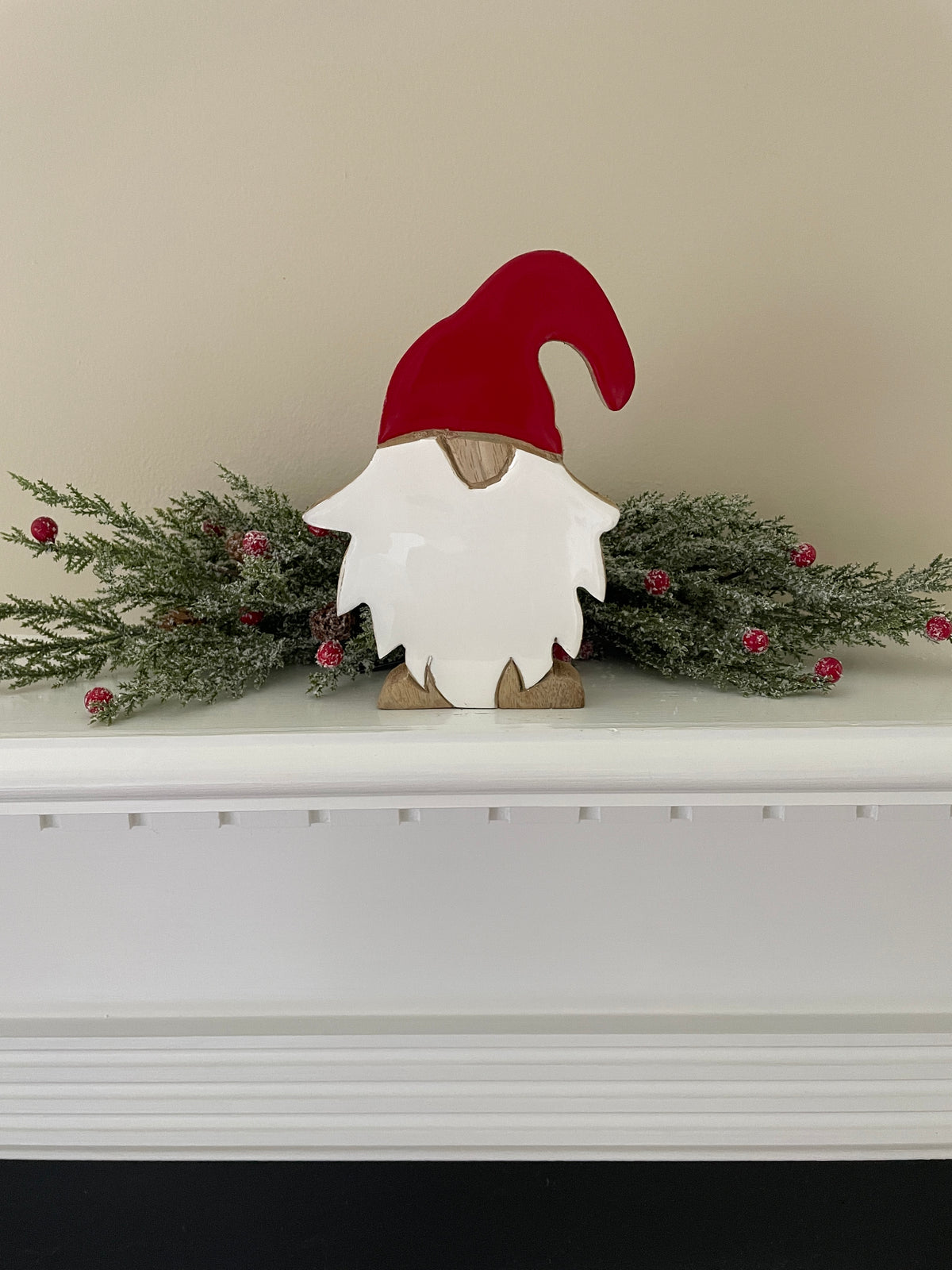 Santa Gnome Shelf Sitter