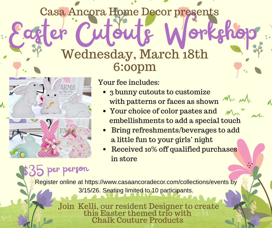 Easter Cutouts Workshop