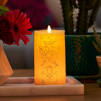 Luminara Encanto Pillar Flameless Candle