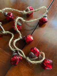Red Ornament String Garland