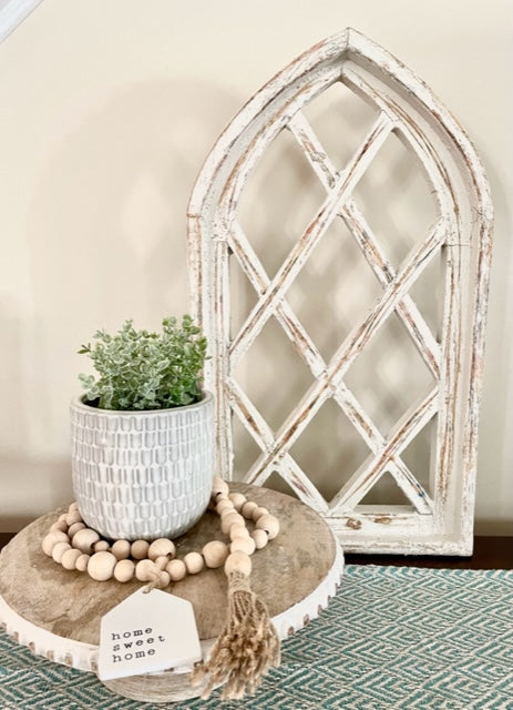 Farmhouse Window - White
