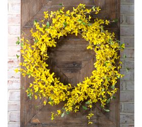 Forsythia Wreath