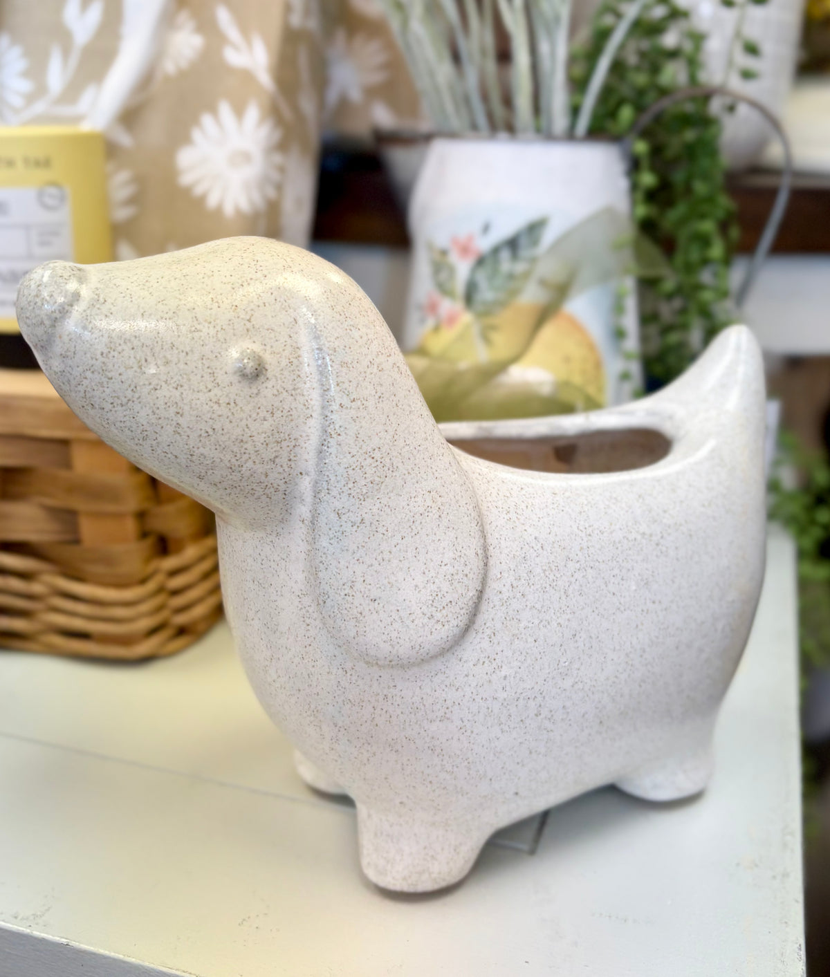 Cute Dog Planter