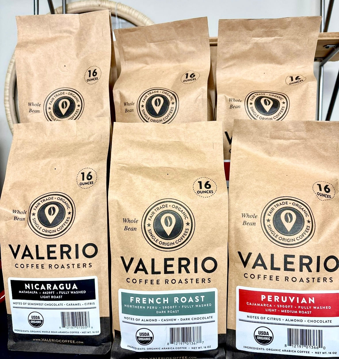 Valerio Organic Coffee