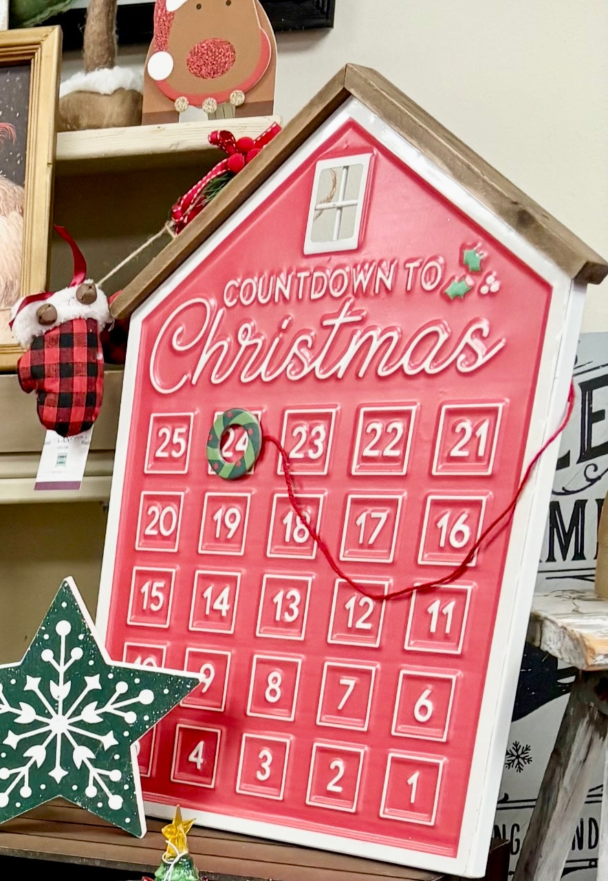 Advent House metal w/magnet