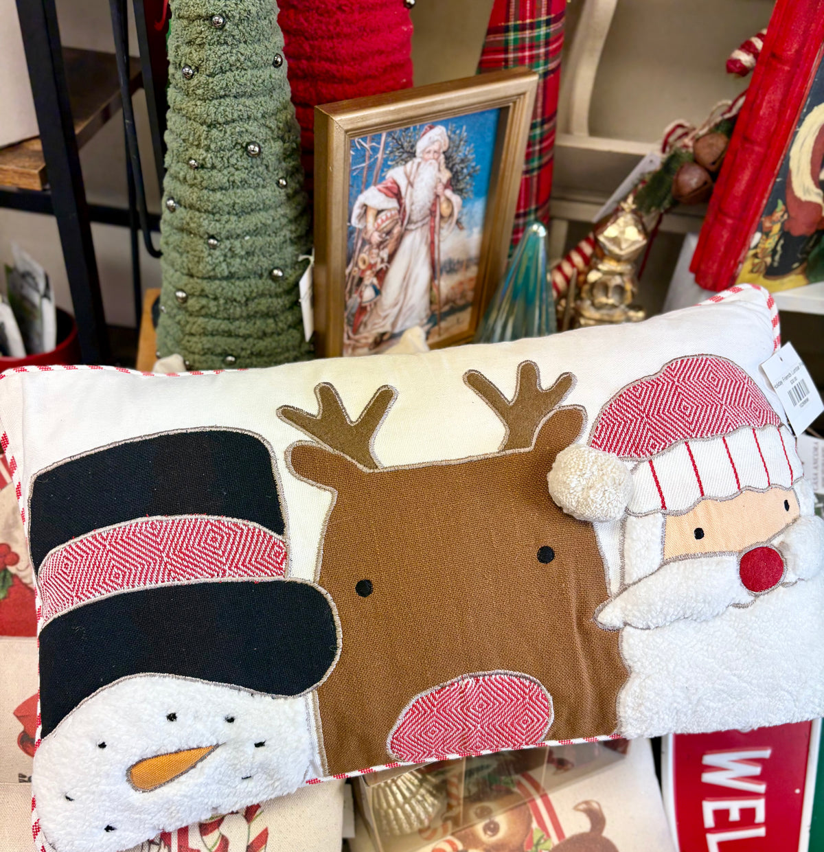 Santa and Friends Pillow