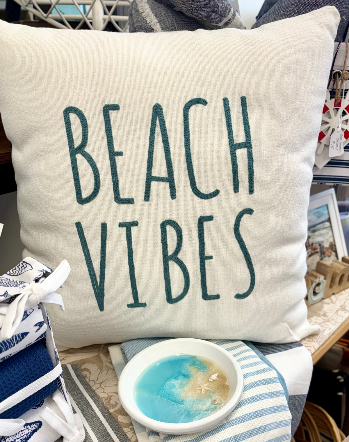 Beach Vibes Pillow