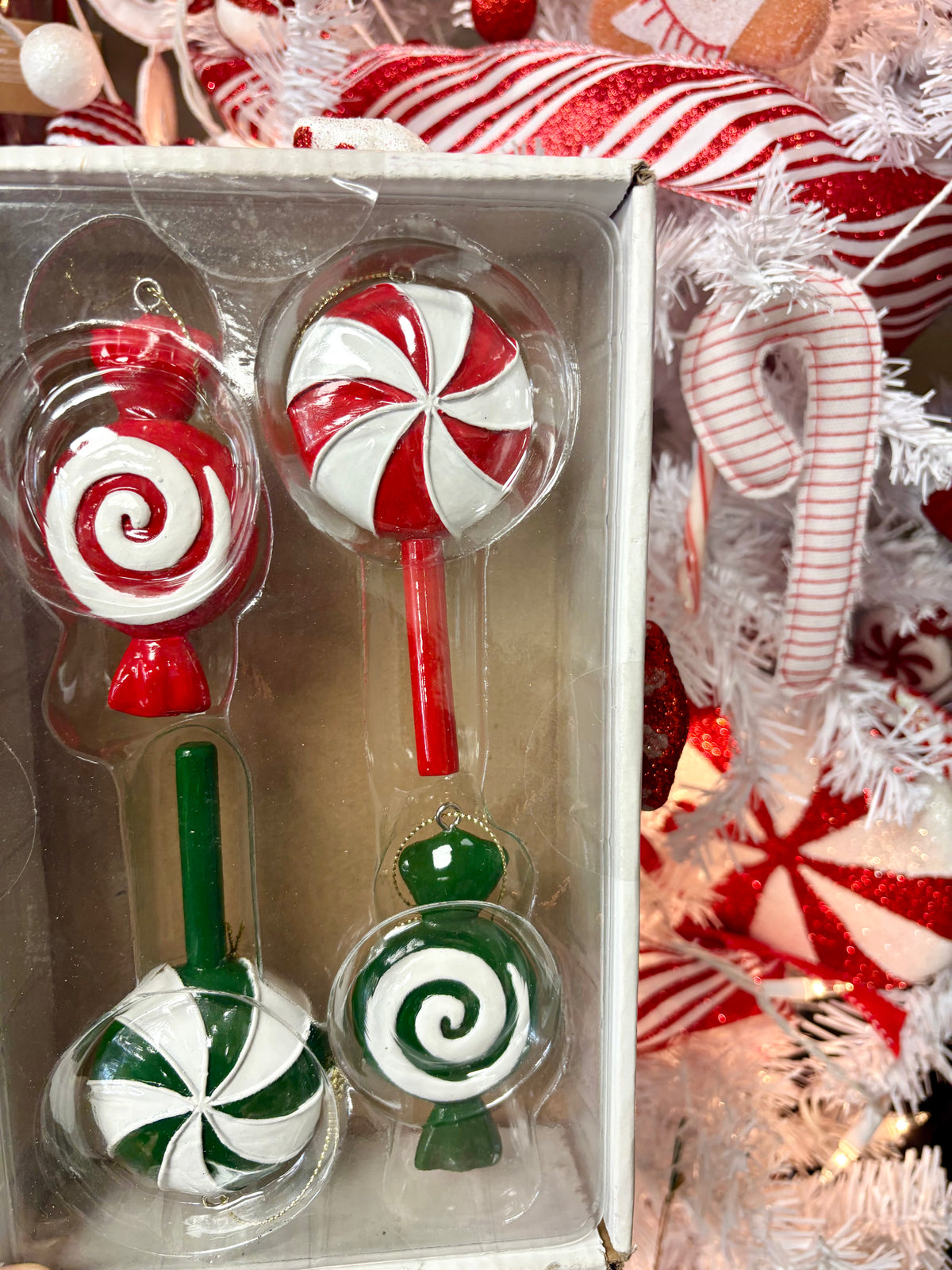 Candy Ornaments-Set of 4