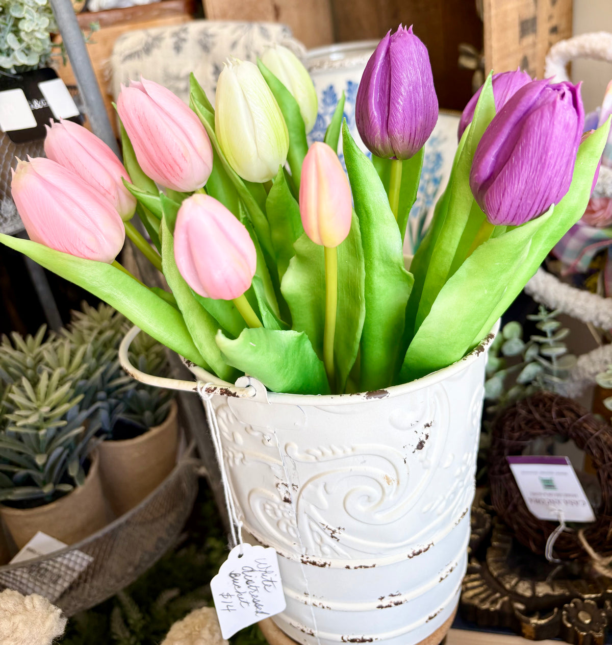 Real Feel Tulips-5 stems