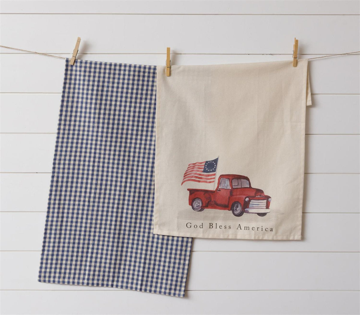 God Bless America Truck Textiles