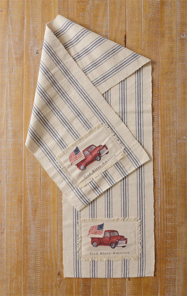 God Bless America Truck Textiles