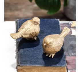 Gold Birds-Set of 2