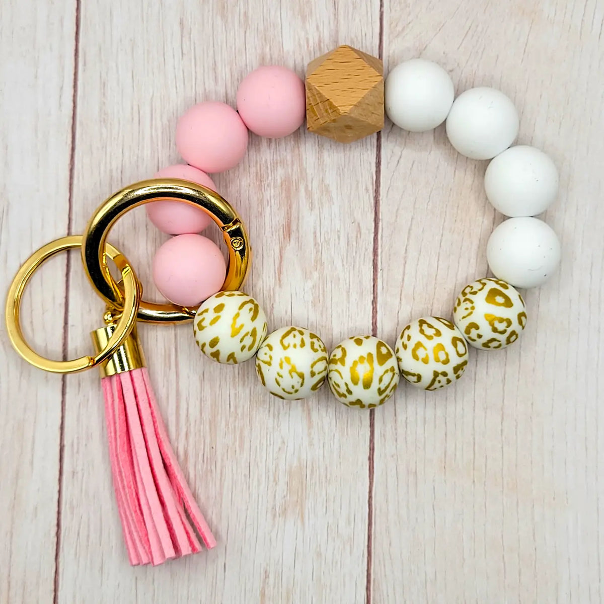 Bead Wristlet w/tassel