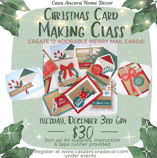 Christmas Card-Making Class