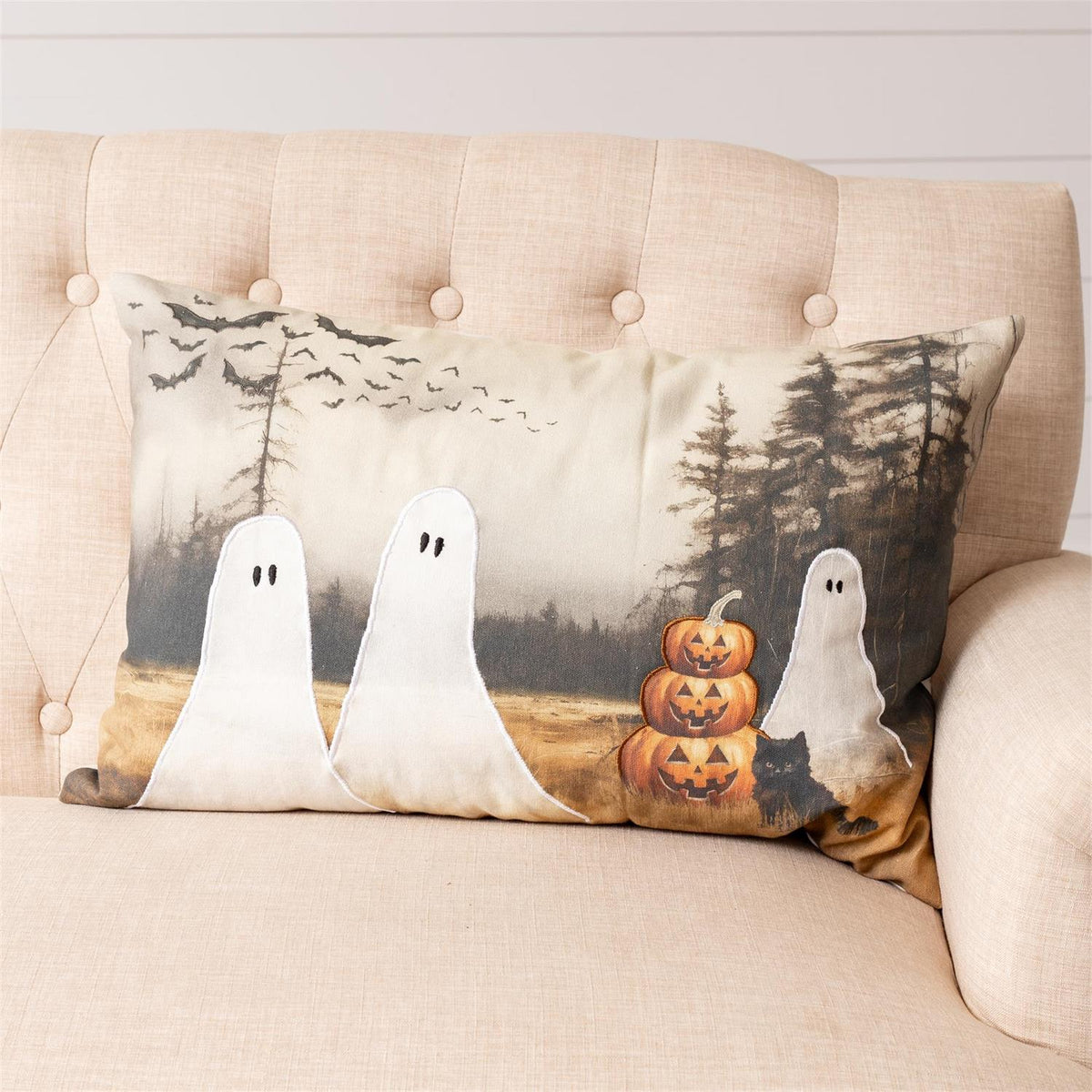 Haunted Landscape Pillow