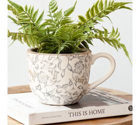 Tea Cup Planter-heirloom