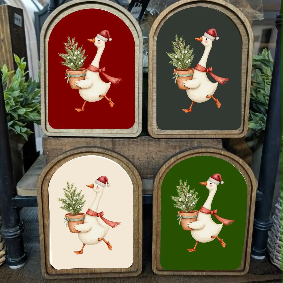 Holiday Geese