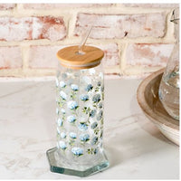 25 oz Glass with Lid