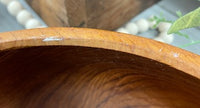 Vintage Teakwood Salad Bowl