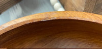 Vintage Teakwood Salad Bowl