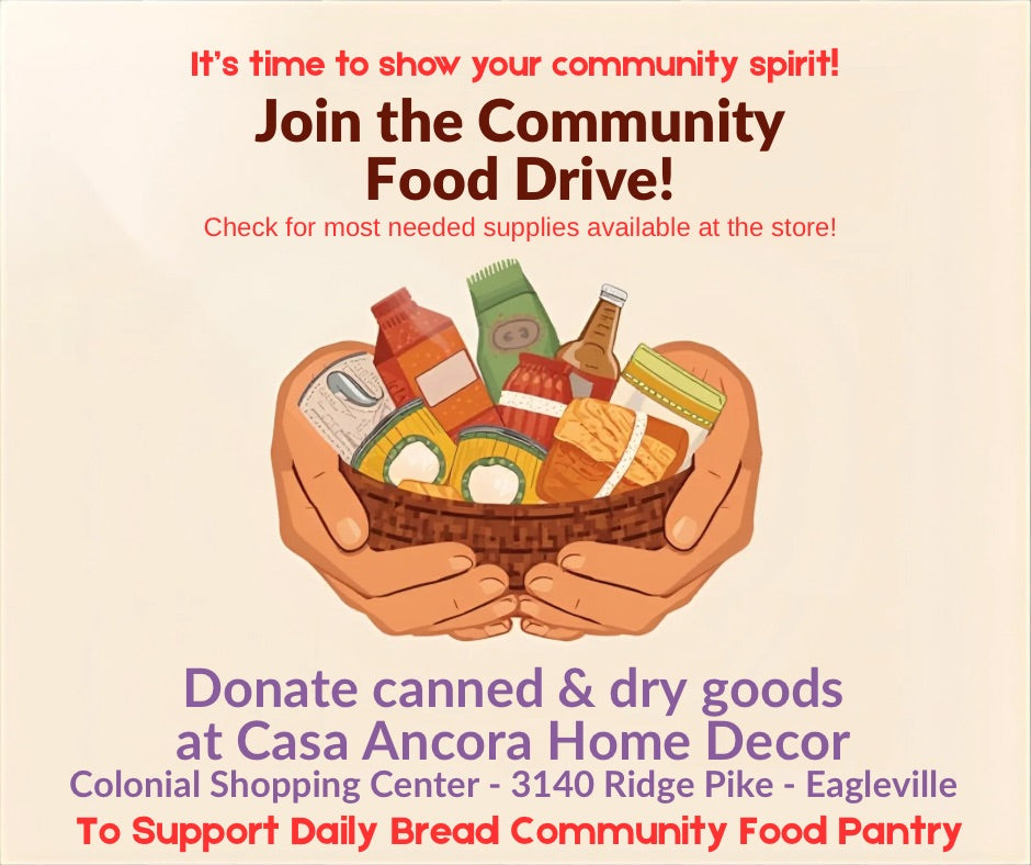 Community Food Drive - 11/3/2025 to 1/7/2026