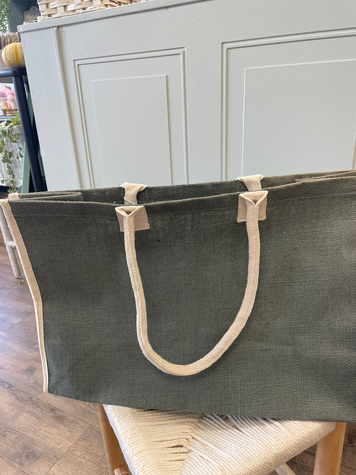 20" Gray Tote