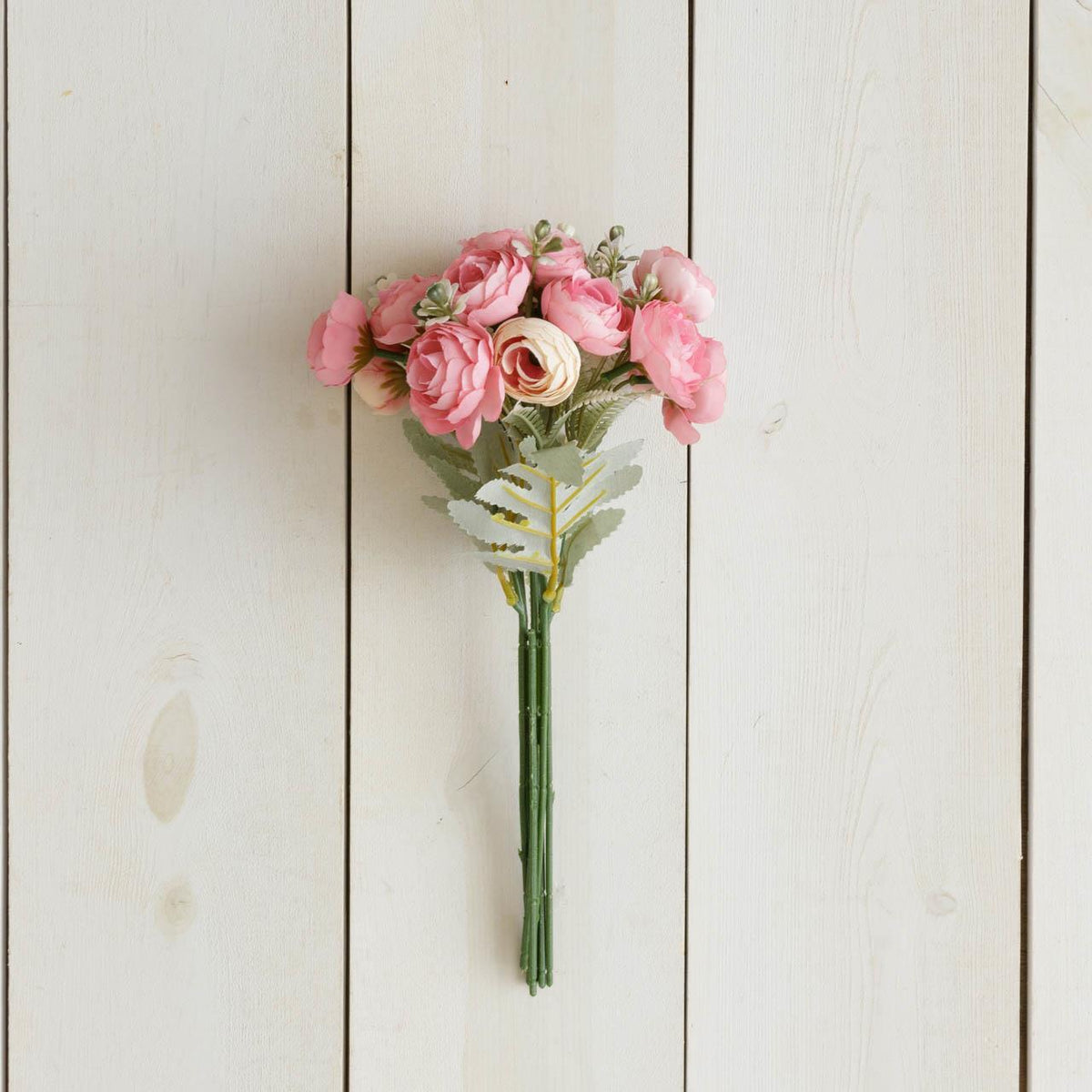 Bouquet - Mini Pink & Cream Ranauculus