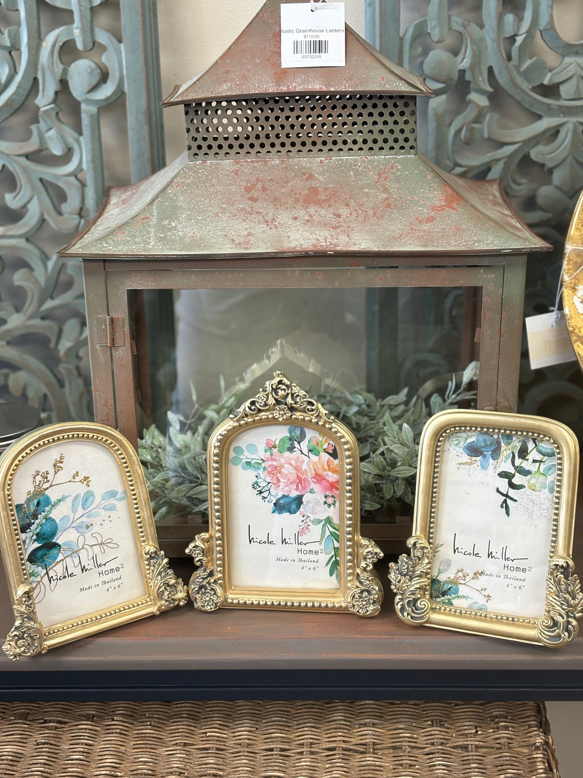 Gold Nicole Miller Frame