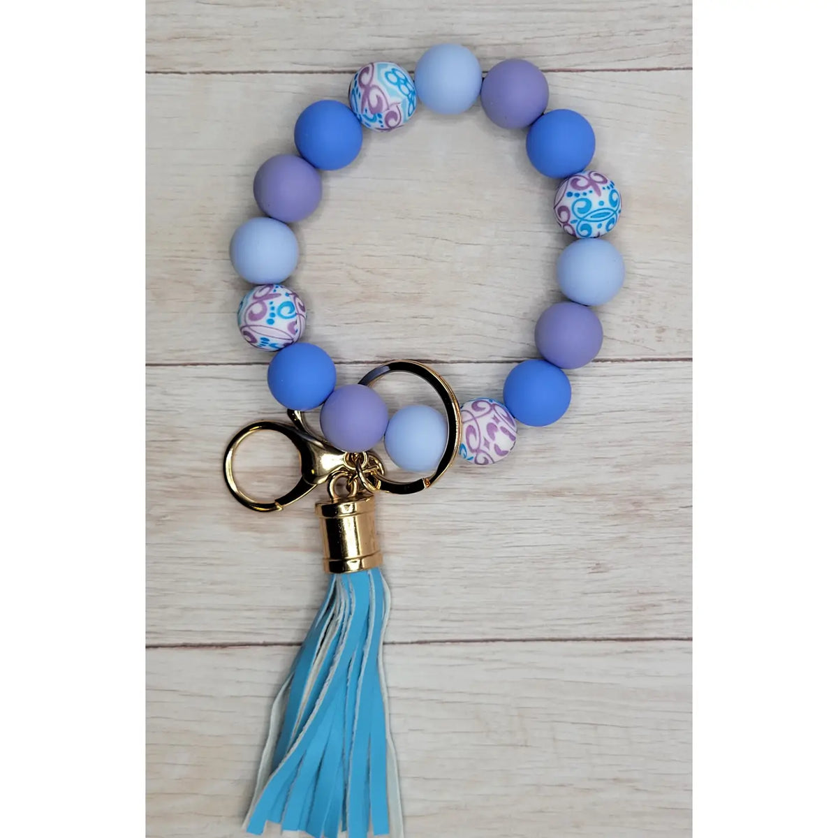 Bead Wristlet w/tassel