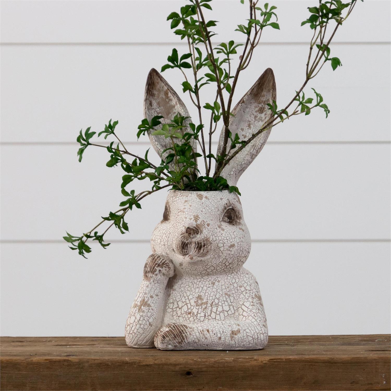 Rabbit Head Planter – Casa Ancora Home Decor & More