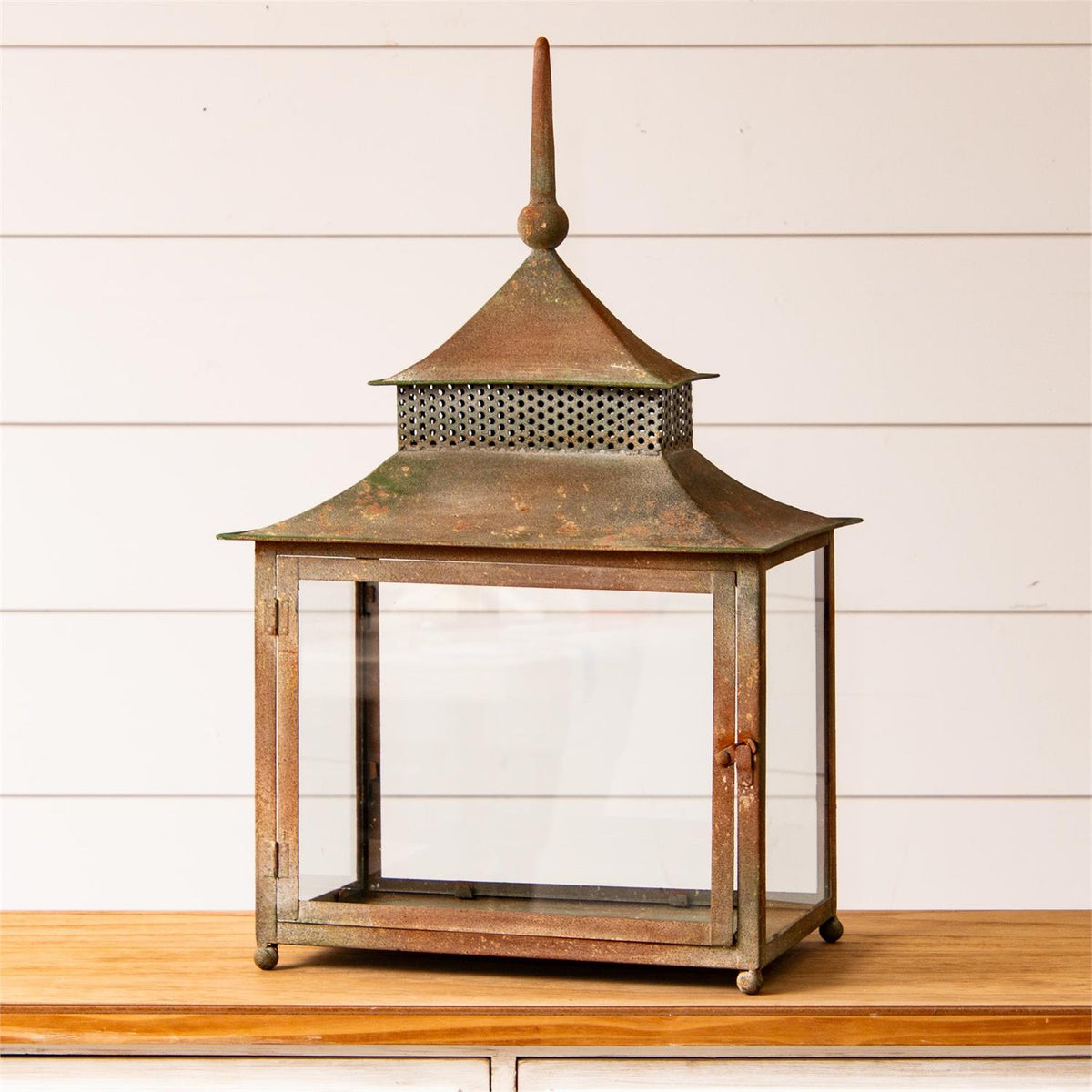Rustic Greenhouse Lantern