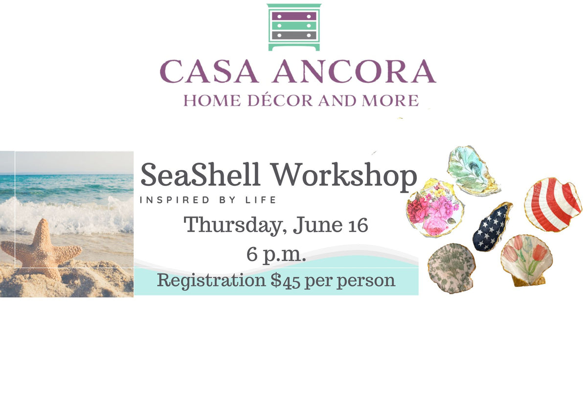 Sea Shell Decorating