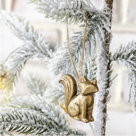 Sitting Fox Ornament