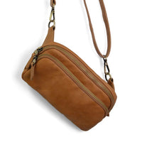 Kylie Double Zip Sling/ Belt Bag