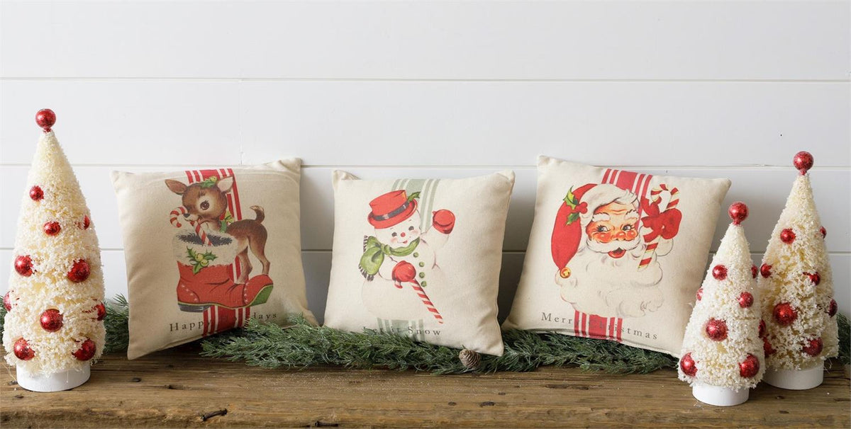 Mini Holiday Pillows