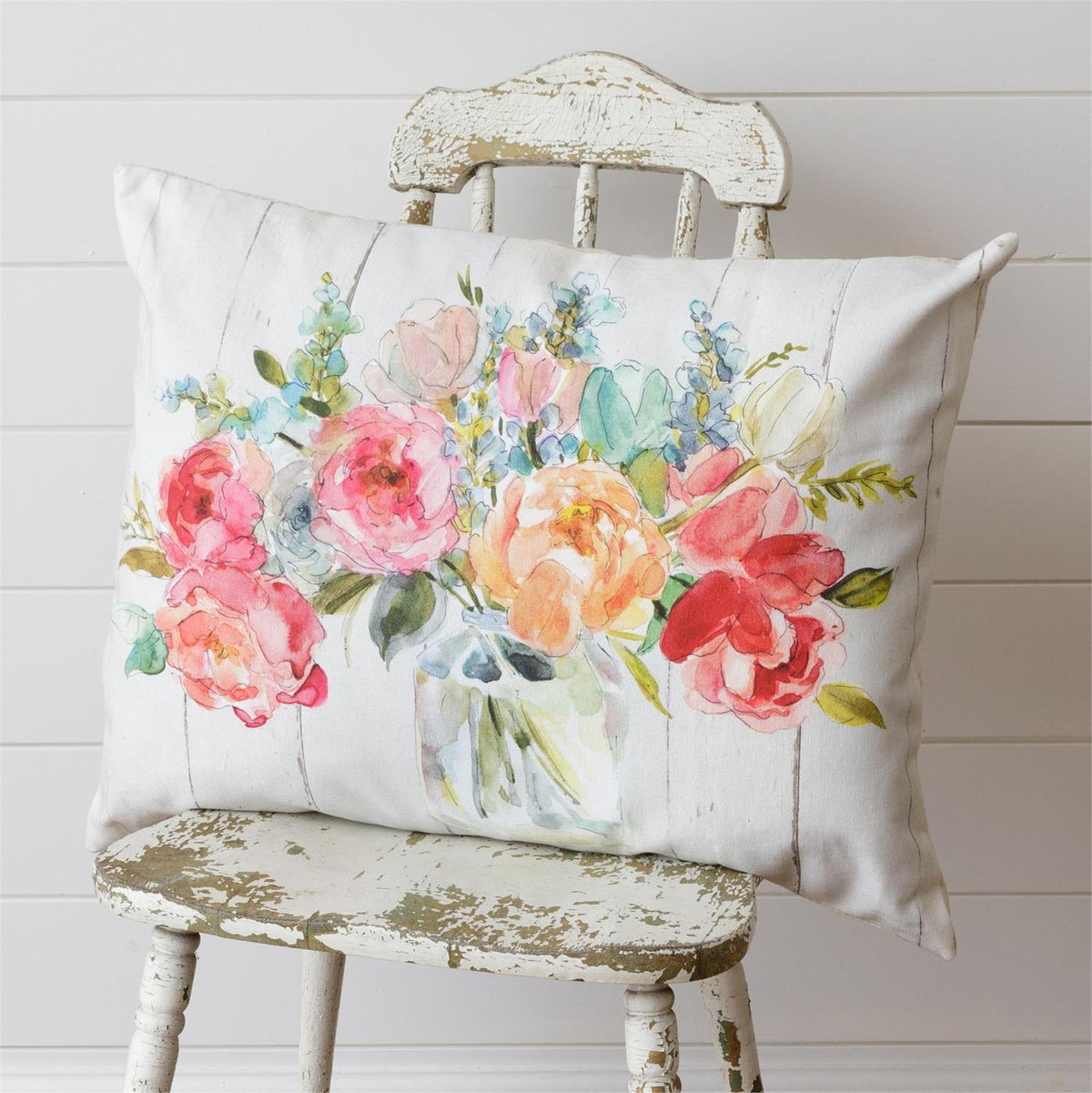 Watercolor Pillow