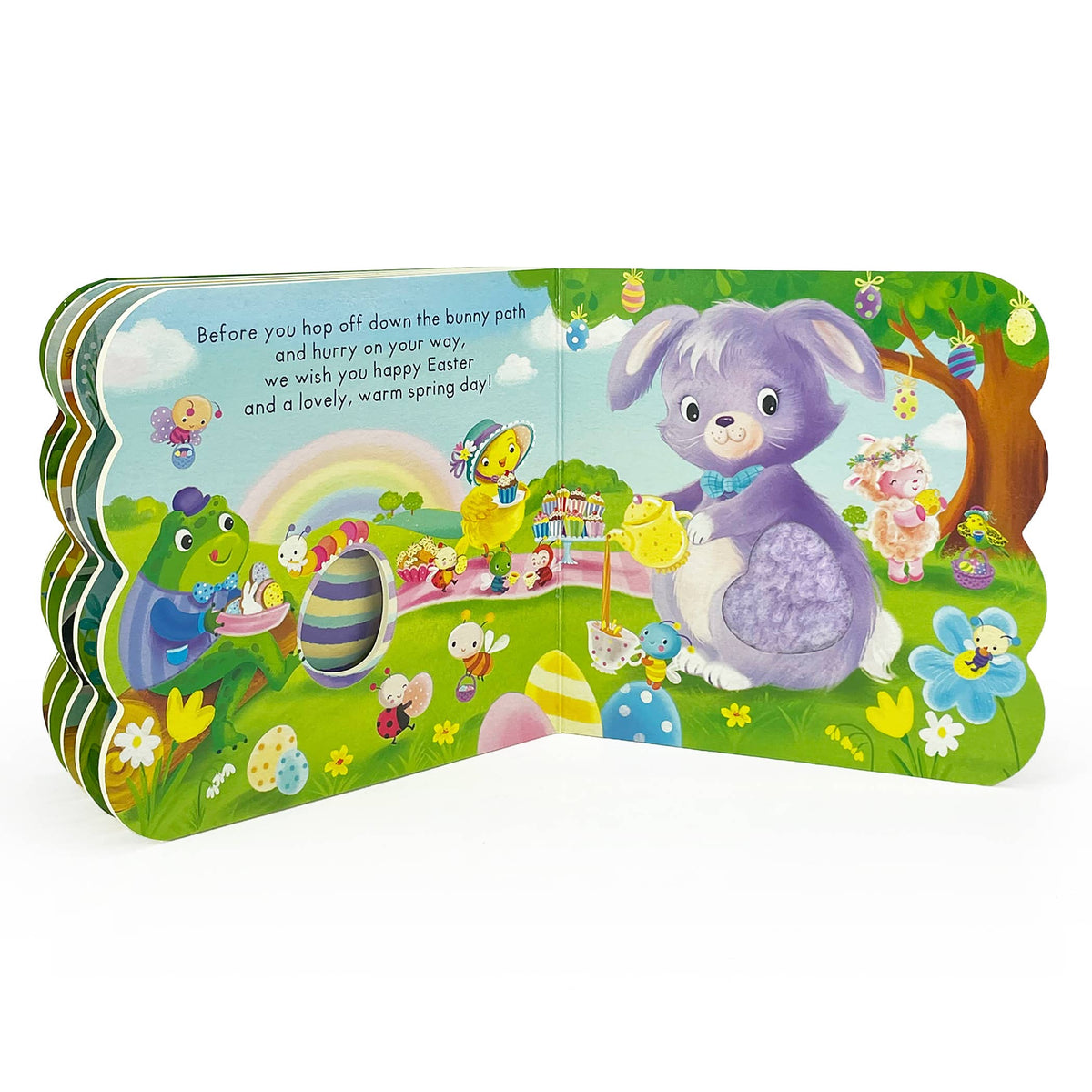 Happy Easter On Cuddlebug Lane Touch & Feel Board Book