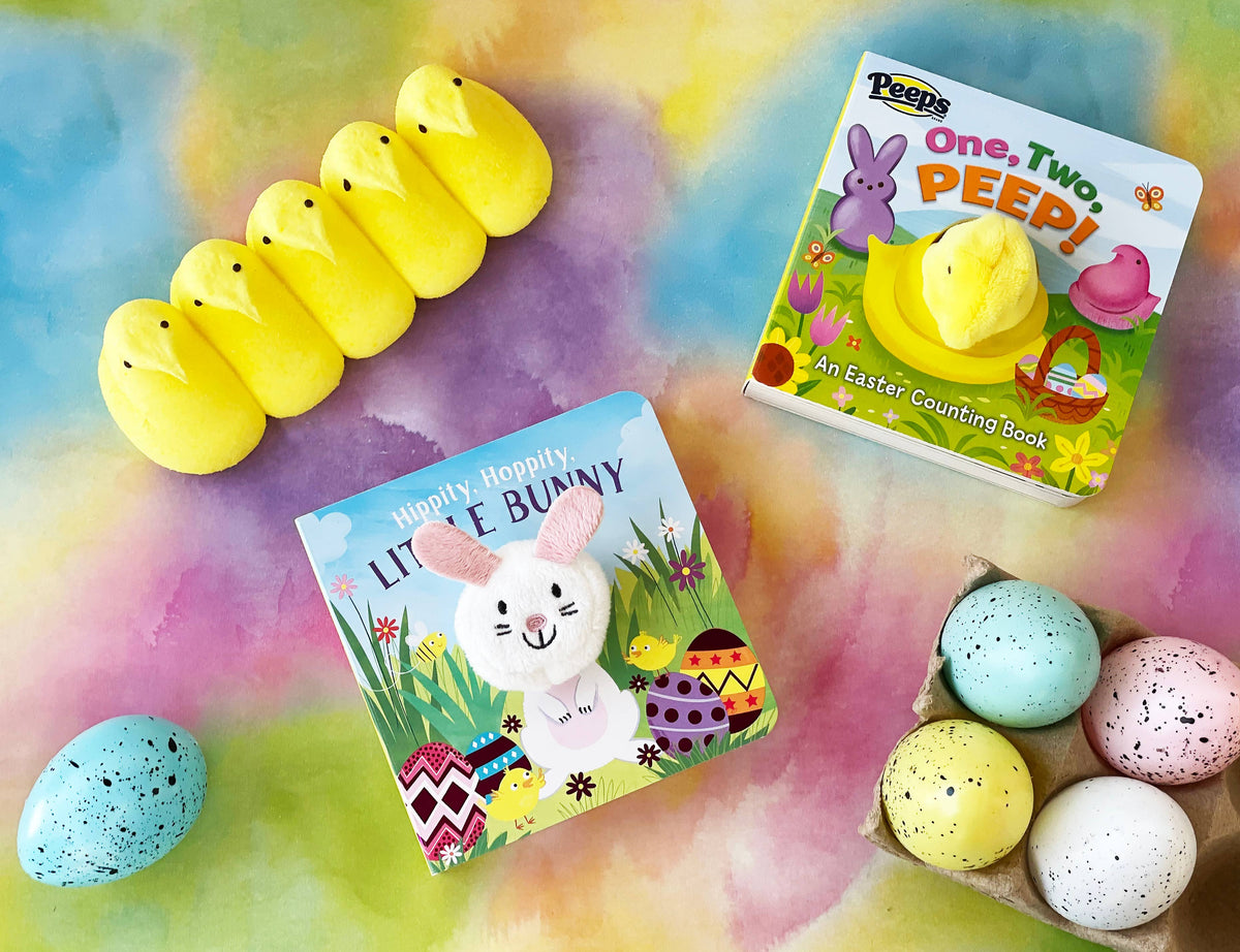 One, Two, PEEP! Finger Puppet Board Book