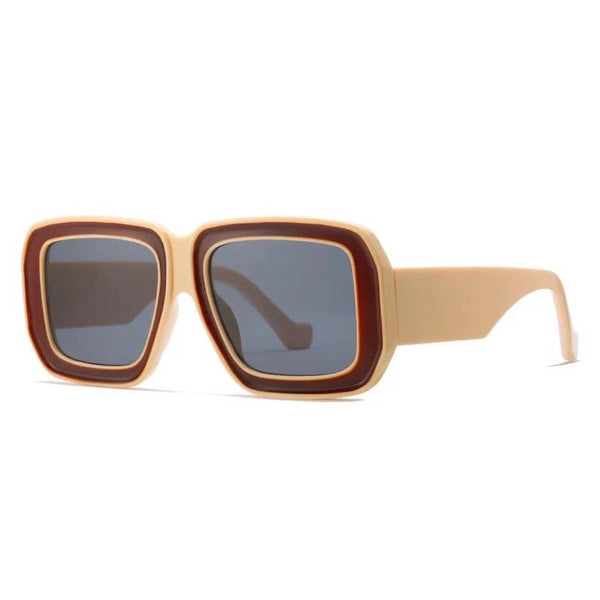 Nicolette Retro Oversized Square Sunglasses Wholesale