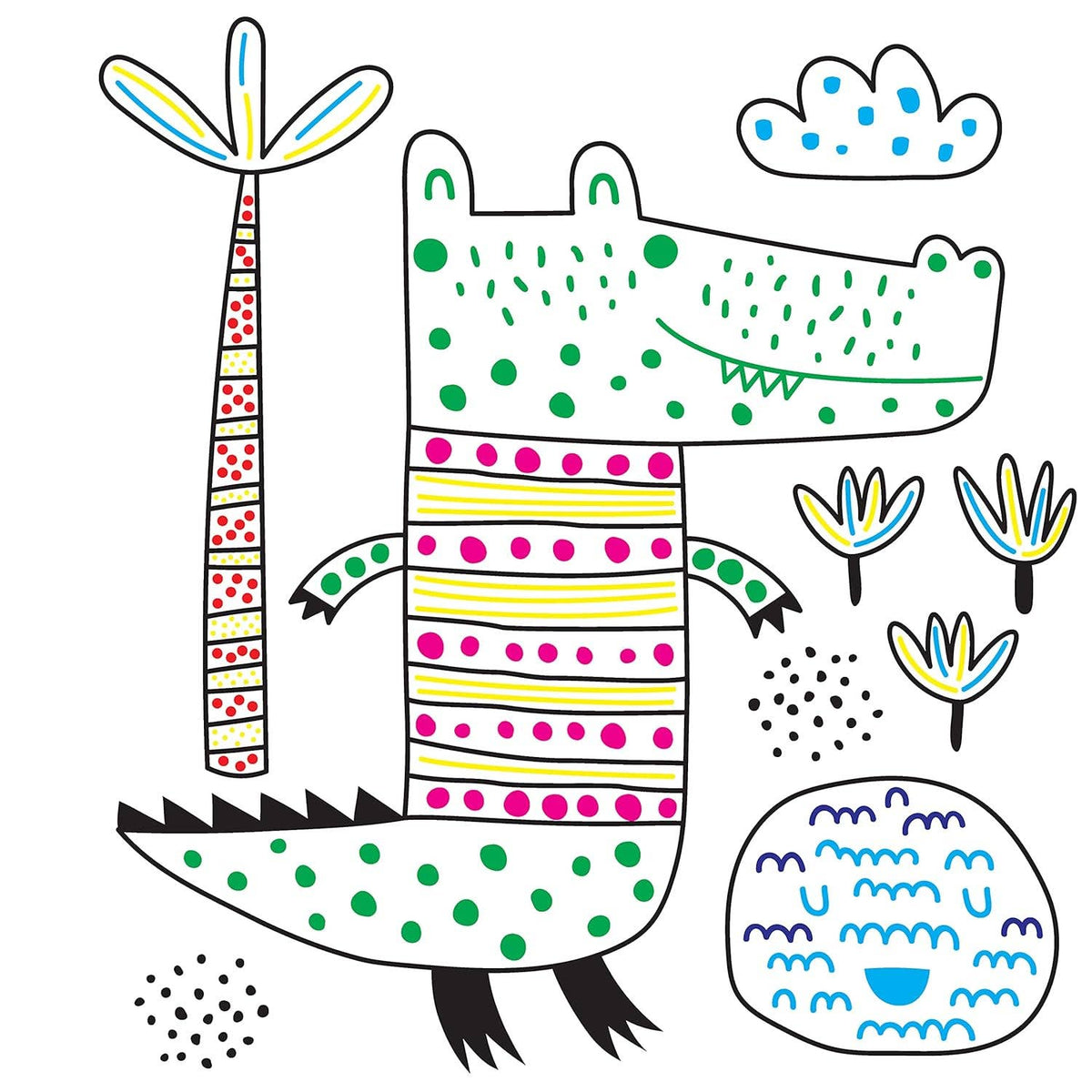 Easy and Fun Paint Magic with Water: Animals