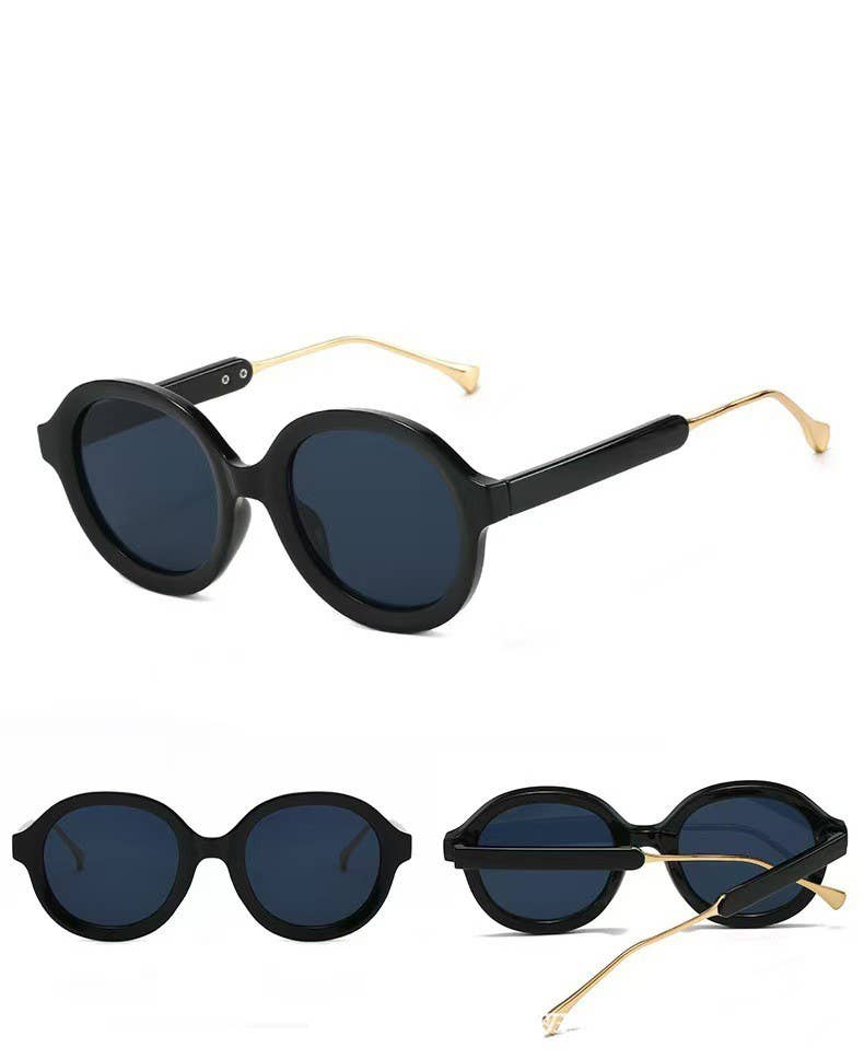 RETRO  ACETATE FRAME UV400 SUNGLASSES | 40SG824-12 Pack
