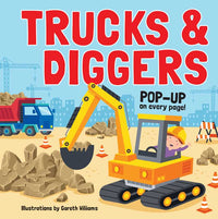 Trucks & Diggers: Pop-Up Book by