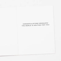 Create Your Own Future Quote Graduation Card