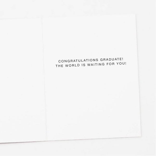 Create Your Own Future Quote Graduation Card