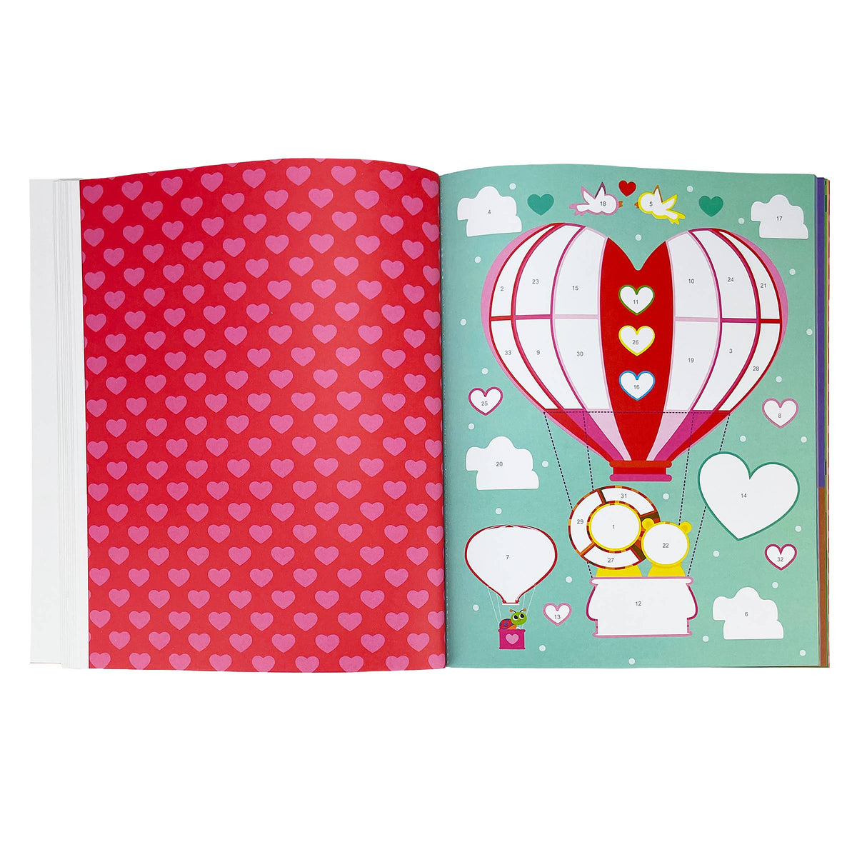 Valentine's Day: My First Sticker by Number Activity Book