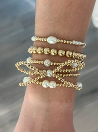 Becca Bow Bracelet Sets "Gold"